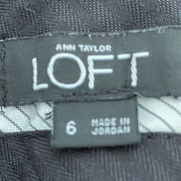 Ann Taylor Loft Purple Julie Trouser Pants Size 6 - Picture 7 of 14